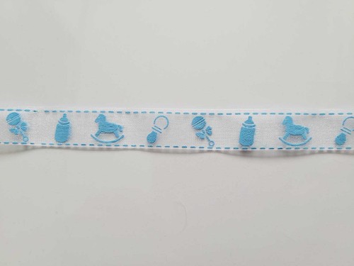 Baby ribbon sheer 15mm in - -,