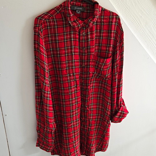 Primark red plaid - primark,
