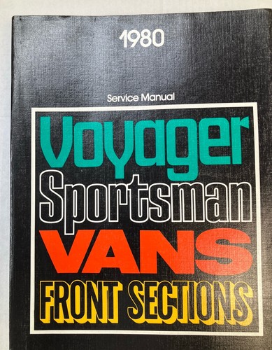 Used 1980 chrysler van - used,
