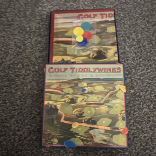 Golf tiddlywinks game fun - tiddlywinks, of