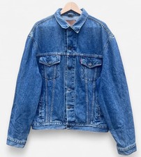 Levi's 70503 02 Made in Great Britain Vintage Blue Denim Trucker Jacket - Large