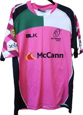 Nottingham Rugby BLK Greene King Championship Shirt Jersey  Player No 5. Sz 2XL