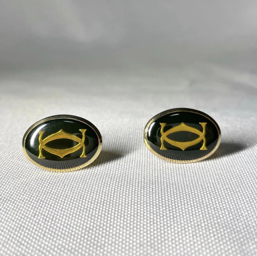 Cartier gold logo tie - cartier,
