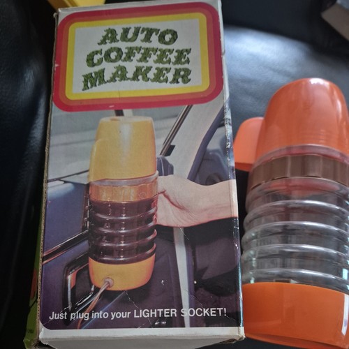 Vintage coffee maker camper - vintage,