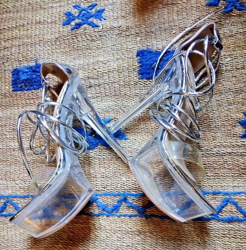 Doll shoes silver - shoes,