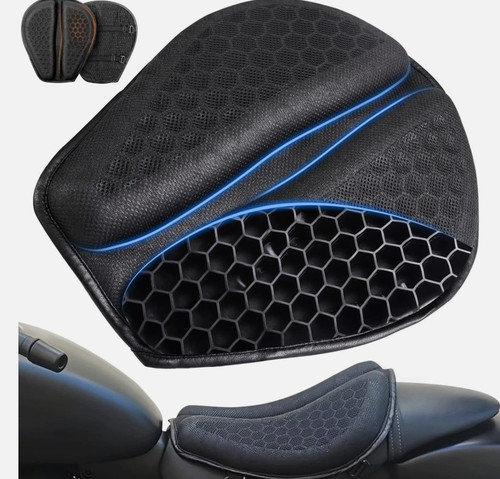 Breathable gel motorcycle seat - gel,