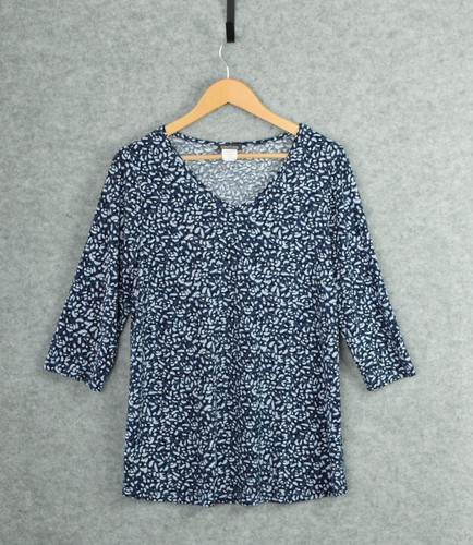 Kim 4 sleeve top - co, blue