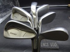 Set of 6 x Ping i200 Green Dot Irons 5-PW Stiff Steel Shafts GolfPride Grips*