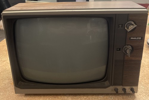 Philco box vintage - philco, tv
