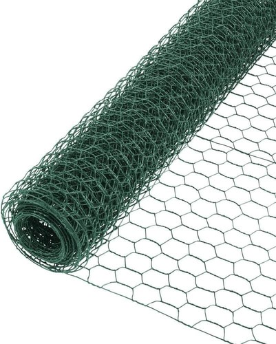 Pvc coated chicken wire - coated,