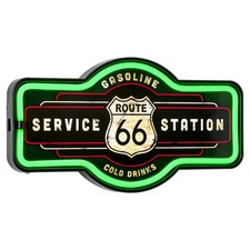 Route 66 Service Station LED