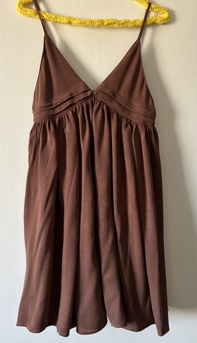 Aime brown ruched plunged - &, co