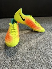 Rare Nike Magista Orden SG Football Boots Size Uk 10 Yellow Original Rare Model 