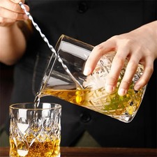 700ml Cocktail Mixing Glass Whiskey Stirring Cup for Bartenders & Home Bars