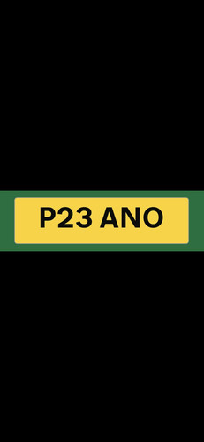 Piano private plate p23 ano - plate,
