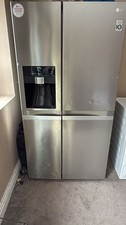 Lg Double Door Fridge Freezer Stainless Steel Freestanding