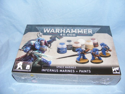 Space marines infernus - marines, paint
