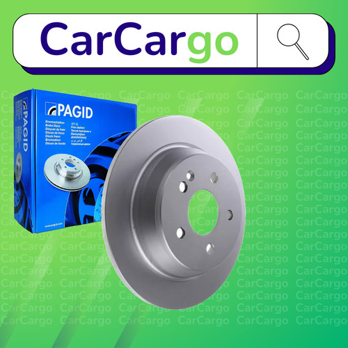 Pagid solid rear brake discs - brake,