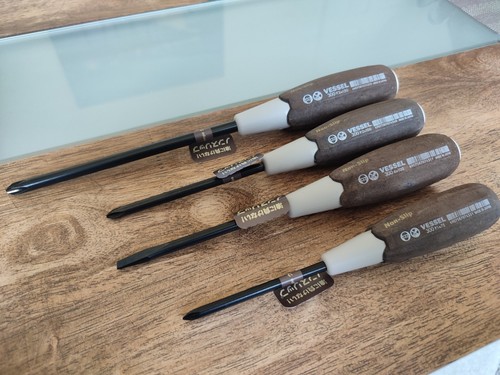 Vessel jis screwdrivers - x4,