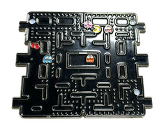 Pac Man Belt Buckle Ghosts