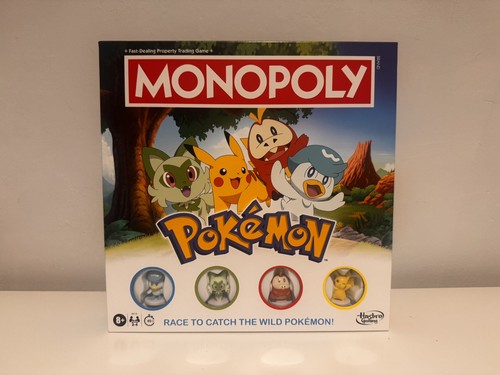 Monopoly pokemon 2025 edition - monopoly,