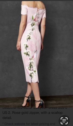Ted baker pink floral scuba - ted,