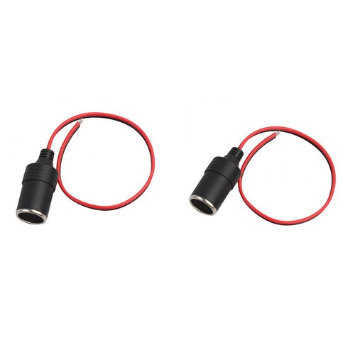 2pcs female 12volt car - female, dc
