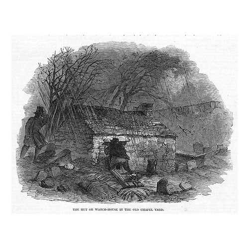 Ireland the famine old - old, chapel