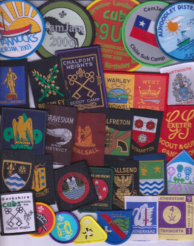 Boy scout badges - scout, (dd)