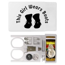 'Girl Biker Boots' Mini Travel