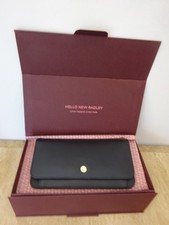 RADLEY  Argyll  Street Black Leather Large Matinee Purse Gift Boxed  BNWT