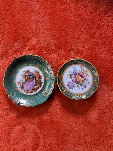 Limoges france mini plate - plate, x2
