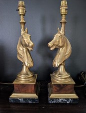 Antique Pair of Solid Brass