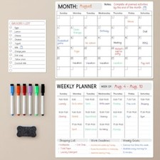  Magnetic Dry Erase Calendar