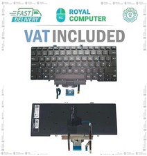 UK Backlit Keyboard Dual Point For Dell Latitude 5400/5401/5410 0K0GVM