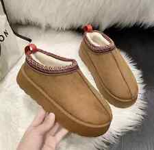 Slippers Snow Boots New Cashmere Thick Sole Warm  Fluffy Ugg Dupe
