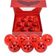 Dragon Ball Z Seven Red Dragon Balls Action Figure Model Toys Collection Gifts