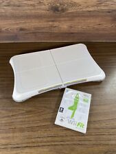 Official White Nintendo Wii Fit Balance Board & Wii Fit Game Fitness Bundle