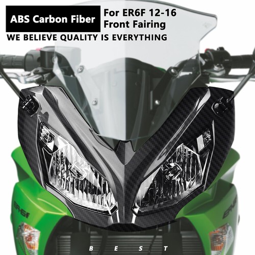 Carbon fiber front fairing - front,