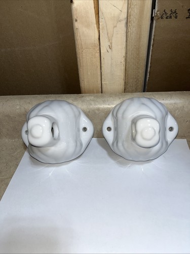 Nos vtg white porcelain - nos, wall