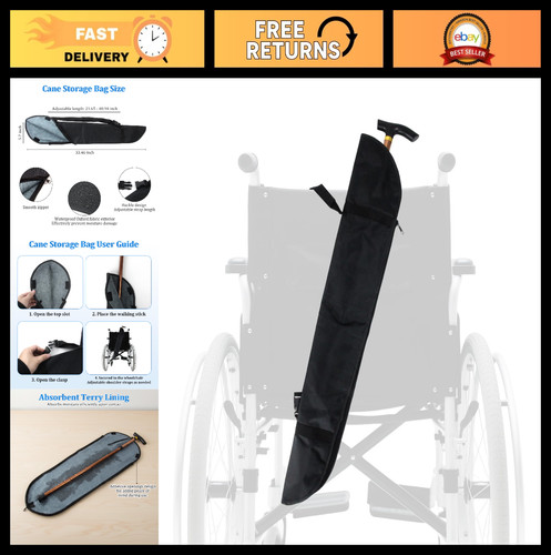 Adjustable cane storage - adjustable,