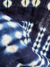Vintage 1960s African Shibori