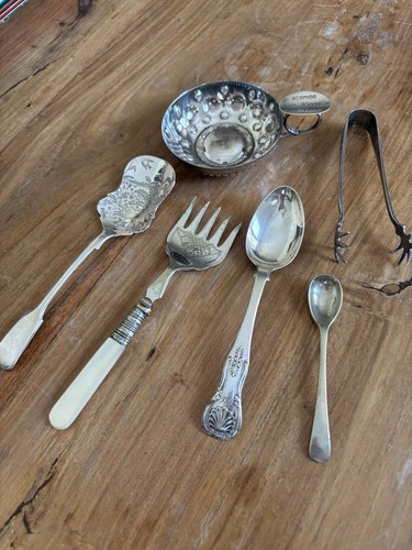 Mixed lot silver plated - lot,