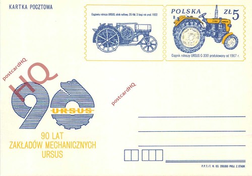 Picture postcard ursus - picture, postcard:;ursus
