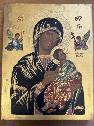 Antique byzantine lady - antique,