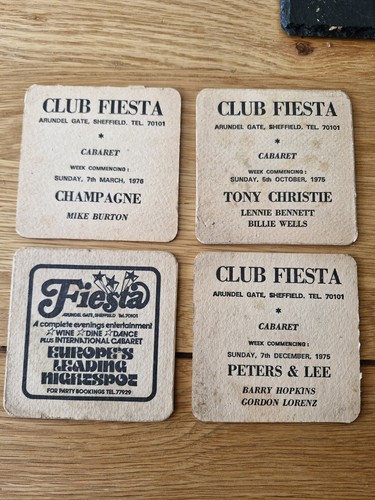 Vintage beer mats sheffield - vintage,