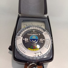 Gossen Lunasix 3 Light Meter Gossen Exposure Meter In Original Case