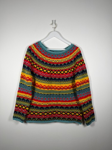 Hand knit fair - isle, jumper