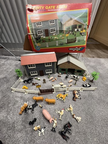 Britains farm toys house - britains,