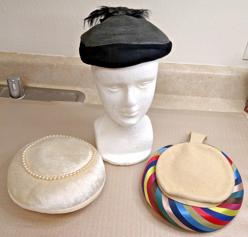 Vintage ladies hats - vintage,